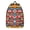 Geometric Stripe Red, variant on Geometric Star Blue Pattern Backpack for School, Cute School Bag with Adjustable Shoulder Straps and Padded Back, 15.7"x11.8"x5.5"