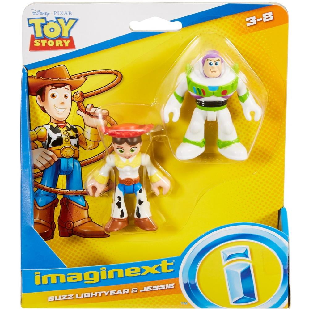 Imaginext Toy Story Buzz Lightyear & Jessie 2-Figure Set FAST SHIPPING 
