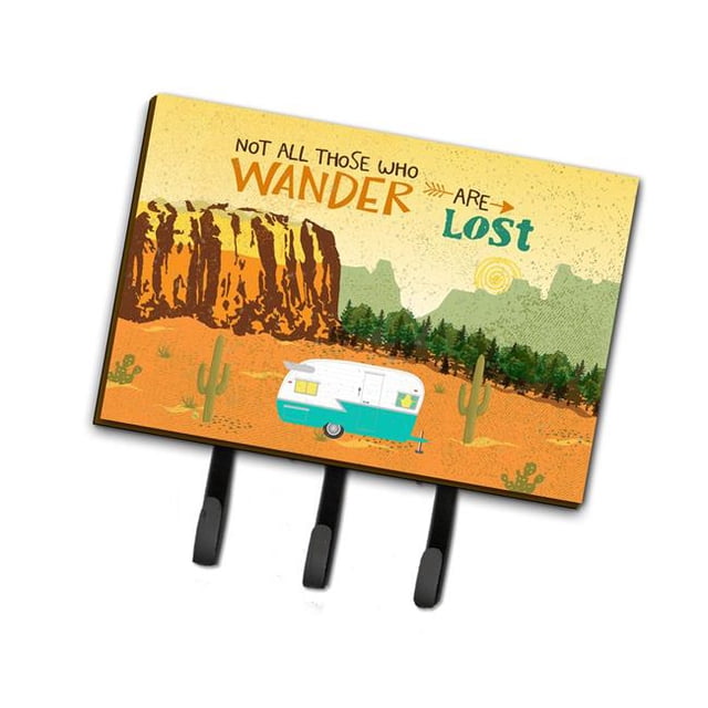 Carolines Treasures VHA3025TH68 Retro Camper Camping Wander Leash or Key Holder
