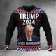 thumbnail image 4 of Sudadera con capucha estampada de Donala Trump Make America Great Again Sudadera con capucha de Trump Election Street Keep A Merica Great de 2024, 4 of 4
