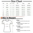 thumbnail image 5 of fatyb T Shirts for Women Short Sleeve Crew Neck Summer Basic Tee Color Block Casual Womens Loose Tops, 5 of 5
