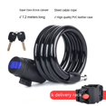 thumbnail image 1 of Candado antirrobo Universal para bicicleta, bobina de Cable de acero inoxidable para castillo, motocicleta, candado de seguridad con 2 llaves, 1 of 5
