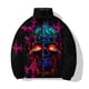 thumbnail image 2 of Abrigo de invierno para hombre, deportivo, de ocio, moderno y versátil, con estampado de calaveras, abrigos de invierno para hombre, cómodos y cálidos, nuevos en parkas para hombre, 2 of 5