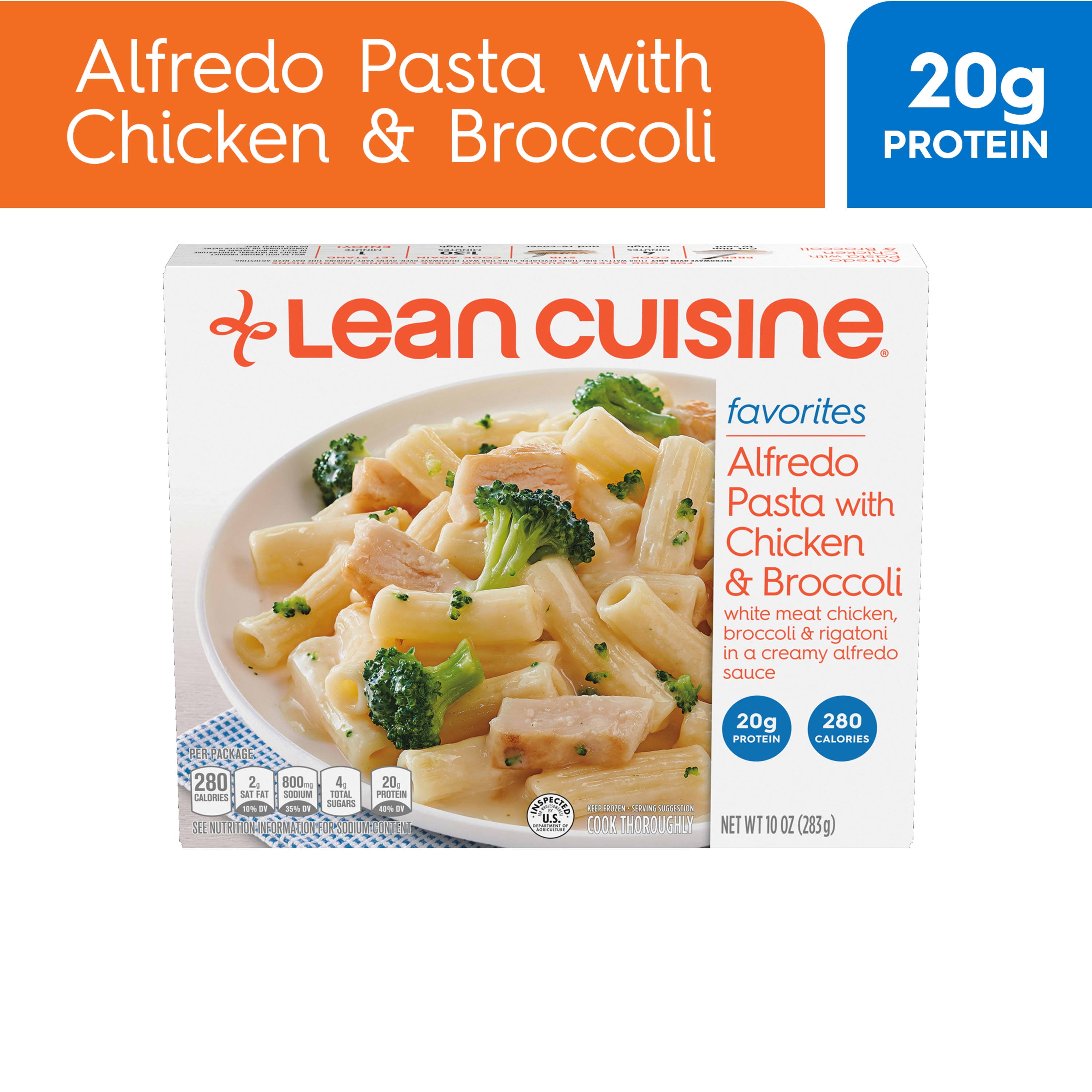 Lean Cuisine Favorites Alfredo Pasta Meal, 10 oz (Frozen)
