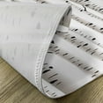 thumbnail image 5 of Ambesonne Birch Tree Place Mats Set of 4, Seasonal Woodland, Standard Size, Black and White, 5 of 6