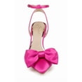 thumbnail image 4 of Jewel Badgley Mischka Yanna Satin Stiletto with Bow, 4 of 7