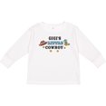 thumbnail image 3 of Inktastic Gigis Little Cowboy with Cowboy Hat and Boots Boys Long Sleeve Toddler T-Shirt, 3 of 5