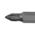 thumbnail image 2 of Klein Tools 32482 Bit #1 Phillips, 3/16-Inch Slotted, 2 of 9