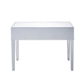 thumbnail image 4 of Desk 42in. W x 18in. D x 30in. H in antique silver paint, 4 of 5