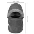 Winter Warm Hat Neck Warmer Scarf Face Cover Skiing Cap for Men Women