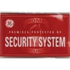 GE Security Decals, Security System Window Decals, 5 Pack, Home Protection Warning, Premises Protected by Security System, 45116