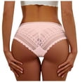 thumbnail image 1 of Braguitas de bikini de encaje sexy de cintura baja para mujer: invisibles, suaves y transpirables, sin costuras, regalo perfecto para ella, para todas las estaciones., 1 of 6