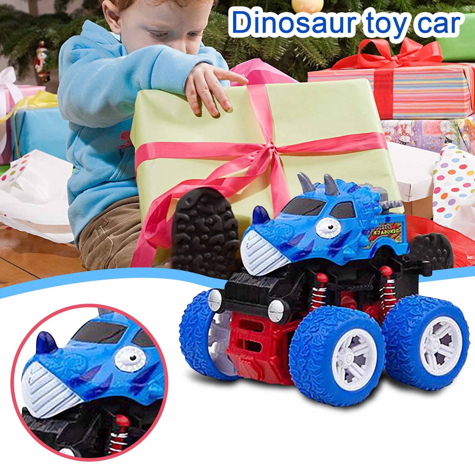Meitianfacai Dinosaur Toys Pull Back Cars for Boy, Dino Car Toy for Kids, Pull Back Vehicles for Games, Birthday Christmas Gifts for Age 2 3 4 5 6 Year Old Toddlers Boys Girls