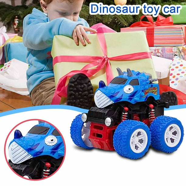 Four-Wheel-Drive Inertial Sport Vehicle Children's Dinosaur Toy Car