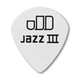 thumbnail image 2 of Púas de guitarra Jim Dunlop Tortex White Jazz III 0,88 mm, paquete de 12, 2 of 5