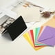thumbnail image 4 of Uxcell Tarjeta en Blanco Doblada a la Mitad y Sobres, 20 Conjuntos de 4 x 6 Pulgadas Tarjetas de Cartulina en Blanco y Sobres Imprimibles Blancos para Invitaciones de Boda DIY Cumpleaños, Multicolor, 4 of 6