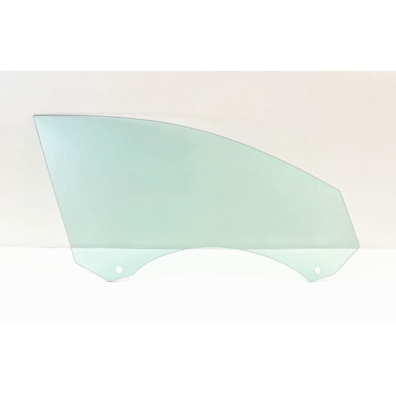 Tempered Passenger Right Side Front Door Window Door Glass Compatible with Audi A6 S6 2006-2011 All Models / A6 4 Door Sedan 2005