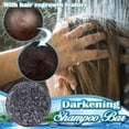 thumbnail image 2 of Gray Hair Reverse Bar, Hair Darkening Shampoo Bar, Botanic Darkening Shampoo Bar, Gray Hair Coverage Soap, Gray White Hair Repair, Organic Conditioner Soap (2pcs), 2 of 7