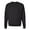 Black, variant on Hanes EcoSmart Crewneck Men's Sweatshirt Charcoal Heather XL