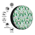 thumbnail image 4 of Goofa Cactus Plants Pattern Universal Tire Cover for Jeep, SUV, Truck, and Trailer – Waterproof, UV-Resistant,Easy to Install, Fits 14"-17" Tires-16 inch, 4 of 6