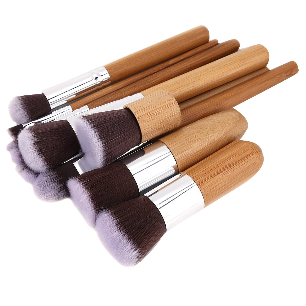 LYUMO 11PCS/Set Makeup Brushes Kit Eyebrow Foundation Concealer