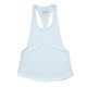 thumbnail image 4 of Chaleco deportivo sin mangas con cuello bajo en forma de T para mujer: top deportivo holgado de secado rápido y absorción del sudor, 4 of 4