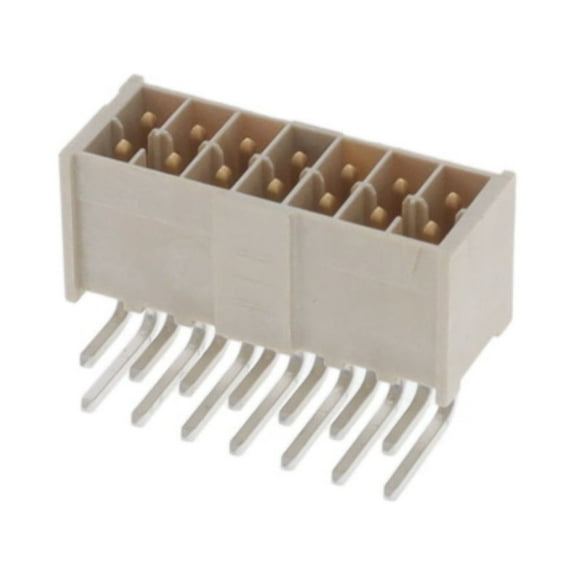 Pack of 4 IPL1-107-01-F-D-RA-K CONN HDR R/A 14POS 2.54MM :RoHS, Tube