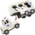 thumbnail image 2 of PayUSD Kids Boy Toys Trucks Construction Toddler Truck Car Toy Playsets Emergency Vehicle Friction Powered Vehicles with Light and Sound 5 in 1 Construction Toddler Truck Car, 2 of 10