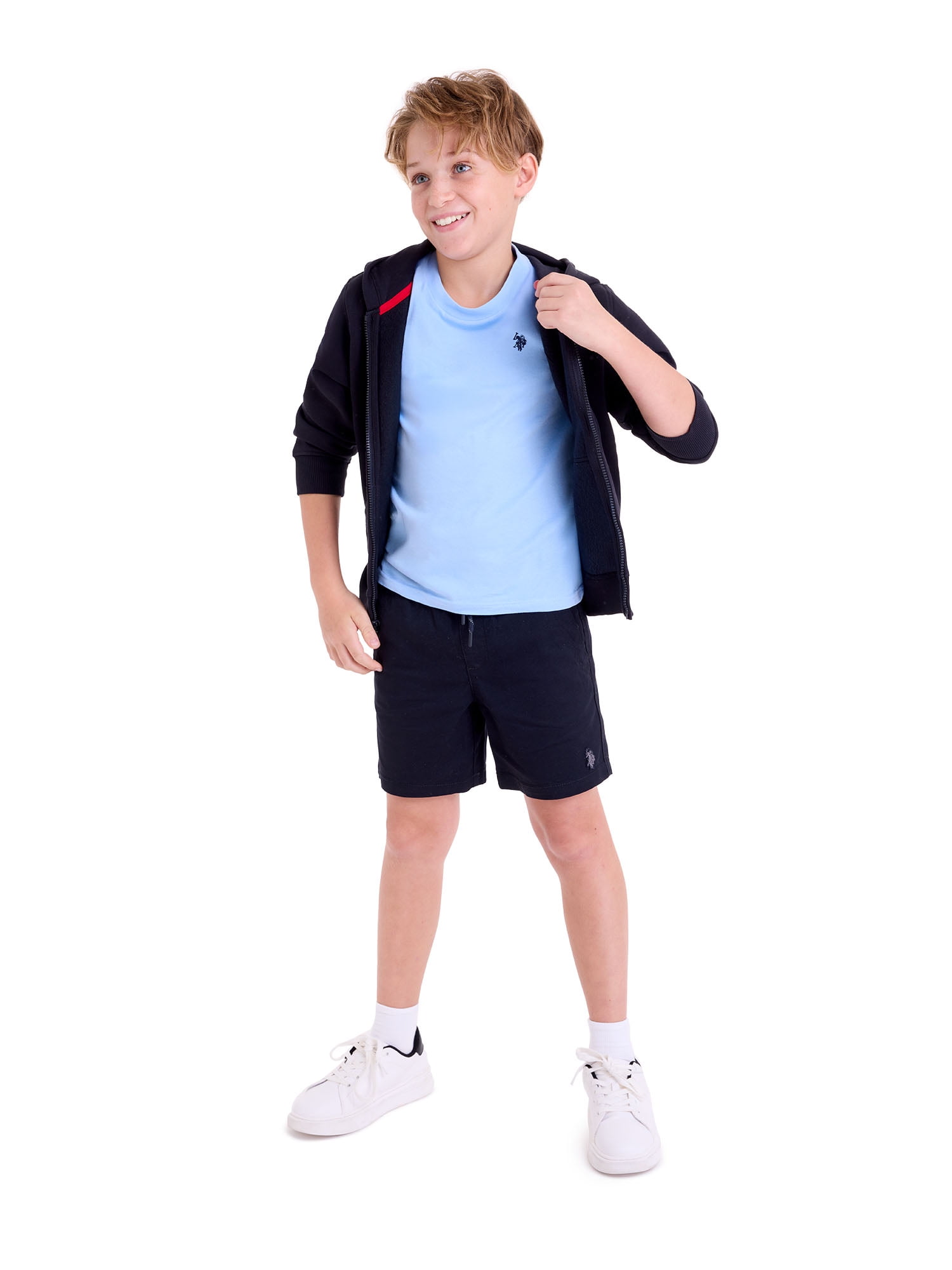 U.S. Polo Assn. Boys Pull-On Shorts, Sizes 4-18