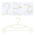 thumbnail image 3 of Unique Bargains Plastic Non-Slip Hangers Space Saving Clothes Hangers 30 Packs Beige, 3 of 6