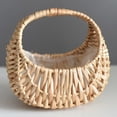 thumbnail image 4 of Woven Flower Hand Wedding Flower Girl Woven Storage With Handles For Home Garden Decor, 4 of 4