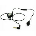 thumbnail image 4 of Headphone Retractable Mono Earphone for Alcatel Go Flip 3 / Smartflip - 3.5mm w Mic Headset Handsfree Earbud Earpiece Microphone V2R, 4 of 6