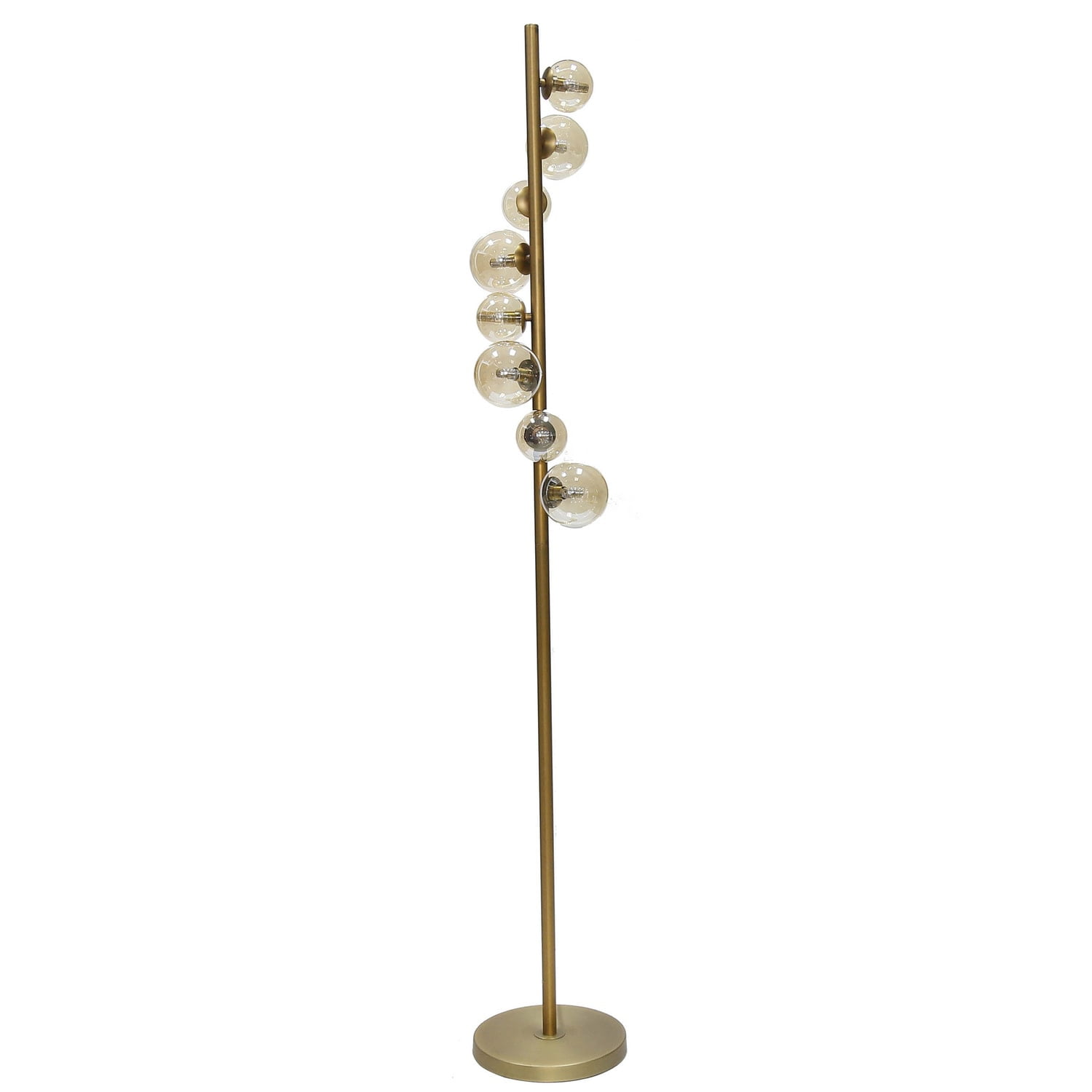 Dainolite 8 Light Halogen Floor Lamp, Vintage Bronze Finish Walmart