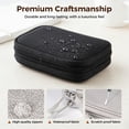 thumbnail image 5 of Travel Cable Organizer Pouch,Electronic Accessories Carry Case Tech Bag,Portable Double Layers All-in-One Storage Bag for Cable, Cord, Charger, Phone, Earphone, 5 of 7