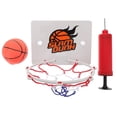 thumbnail image 2 of MasteelfCA 1 Ensemble de Jeu de Basket-Ball Mural pour Enfants Mini Basket-Ball Netball Intérieur (Coloré), 2 of 7