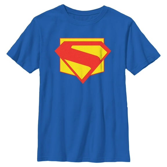 Boys Superman Logo Shield T Shirt