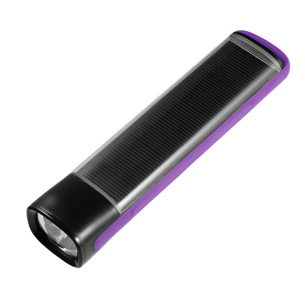 4 Colors Adjustable Brightness Solar Power Flashlight Torch Emergency Light For Outdoor... by 2038710