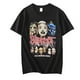 thumbnail image 1 of Camiseta de manga corta para hombre, camisa 100% de algodón con estampado musical de banda Mental pesada, informal de dibujos animados, Verano, 1 of 4