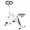 White 27#, variant on MROOBEST 12 Level Black Rowing Machine Resistance Home Gym Equipment for Glutes Leg Core