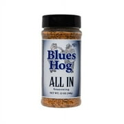 Blues Hog All In BBQ Seasoning, Gourmet All Purpose Rub, All-Natural, Gluten-Free, 12 oz