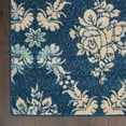 thumbnail image 2 of Serene Modern Damask Navy/Light Blue 5'3" x 7'3" Area Rug, (5' x 7'), 2 of 6