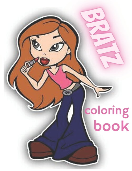 bratz coloring book pages