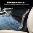 thumbnail image 2 of Car Seat Cushion, Memory Foam Back Pain Relief for Drivers Wedge Seat Cushion Black, 2 of 6