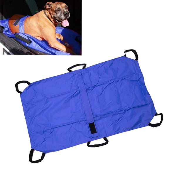 Large Dog Stretcher Nylon Pet Animal Emergency Rescue Transport Stretcher 110kg