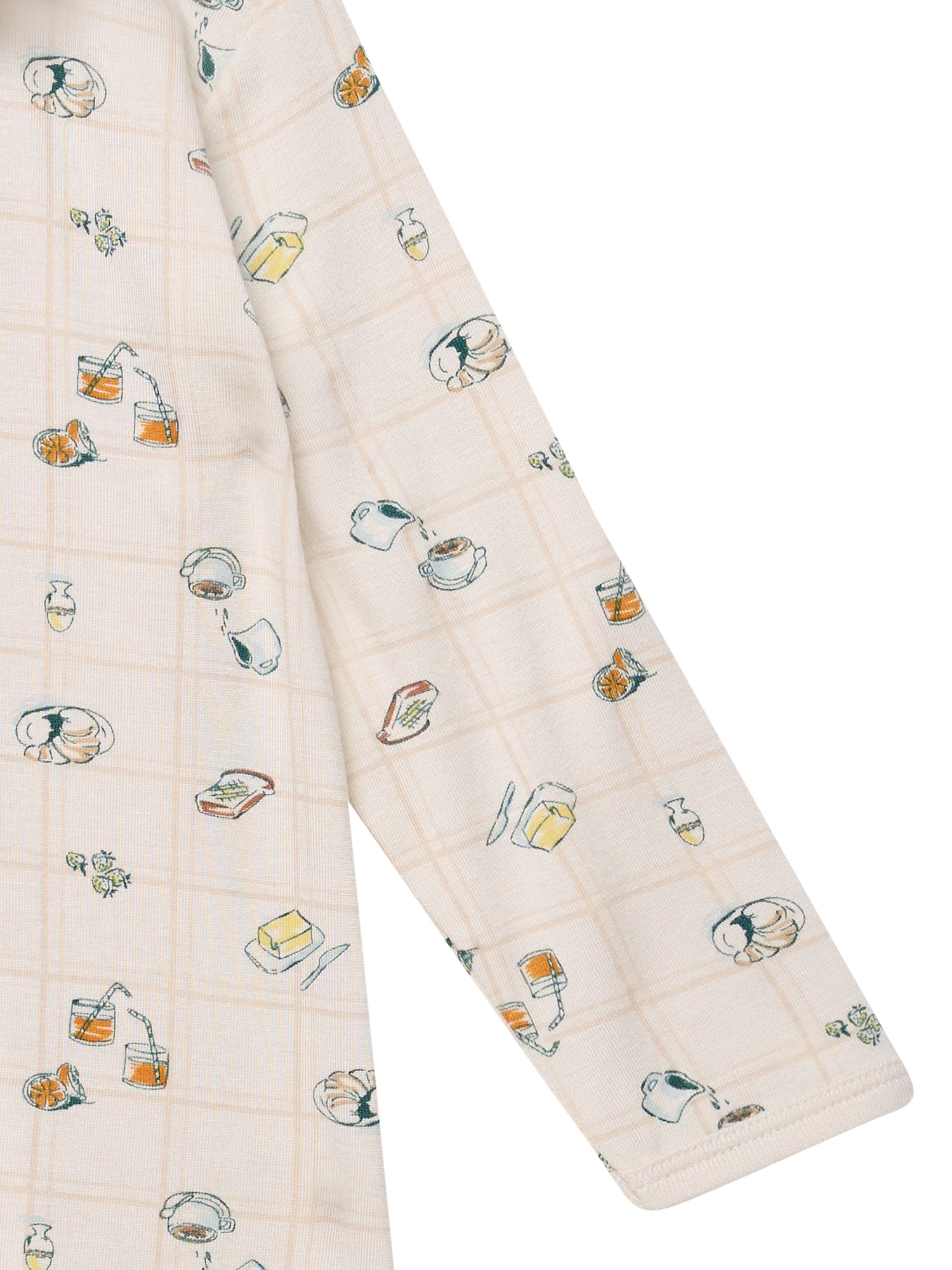 Modern Moments by Gerber Baby Boy Viscose Peter Pan Collar Two-Way Zip Sleep ´N Play Footed Pajamas, Sizes Newborn - 6/9 Months
