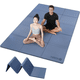 thumbnail image 1 of YR Tapete de Yoga Plegable Grande 78X51" 10mm de Grosor Antideslizante TPE Tapete Plegable para Ejercicio Fitness Gimnasia, Azul, 1 of 11
