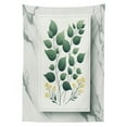 thumbnail image 2 of Ambesonne Eucalyptus Leaves Tablecloth Rectangular Table Cover, Minimal Botanical, 60"x84", Reseda Green Yellow Grey, 2 of 3