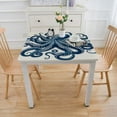 thumbnail image 3 of nygtbtfer Sea Tablecloth, Fitted Table Cover with Elastic for Tables, Table Cloth Outdoor Indoor Dinning Party Tablecloths, 3 of 7