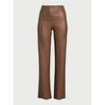 thumbnail image 7 of Sofia Jeans Women's Faux Leather Bootcut Pants, 32.5" Inseam, Sizes XS-2XL, 7 of 7