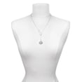 thumbnail image 3 of Delight Jewelry Silvertone Keep Calm and Travel On Silver tone Elegant Infinity Lariat Necklace, 3 of 4